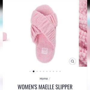 Women's Maelle Slipper, pink Terry